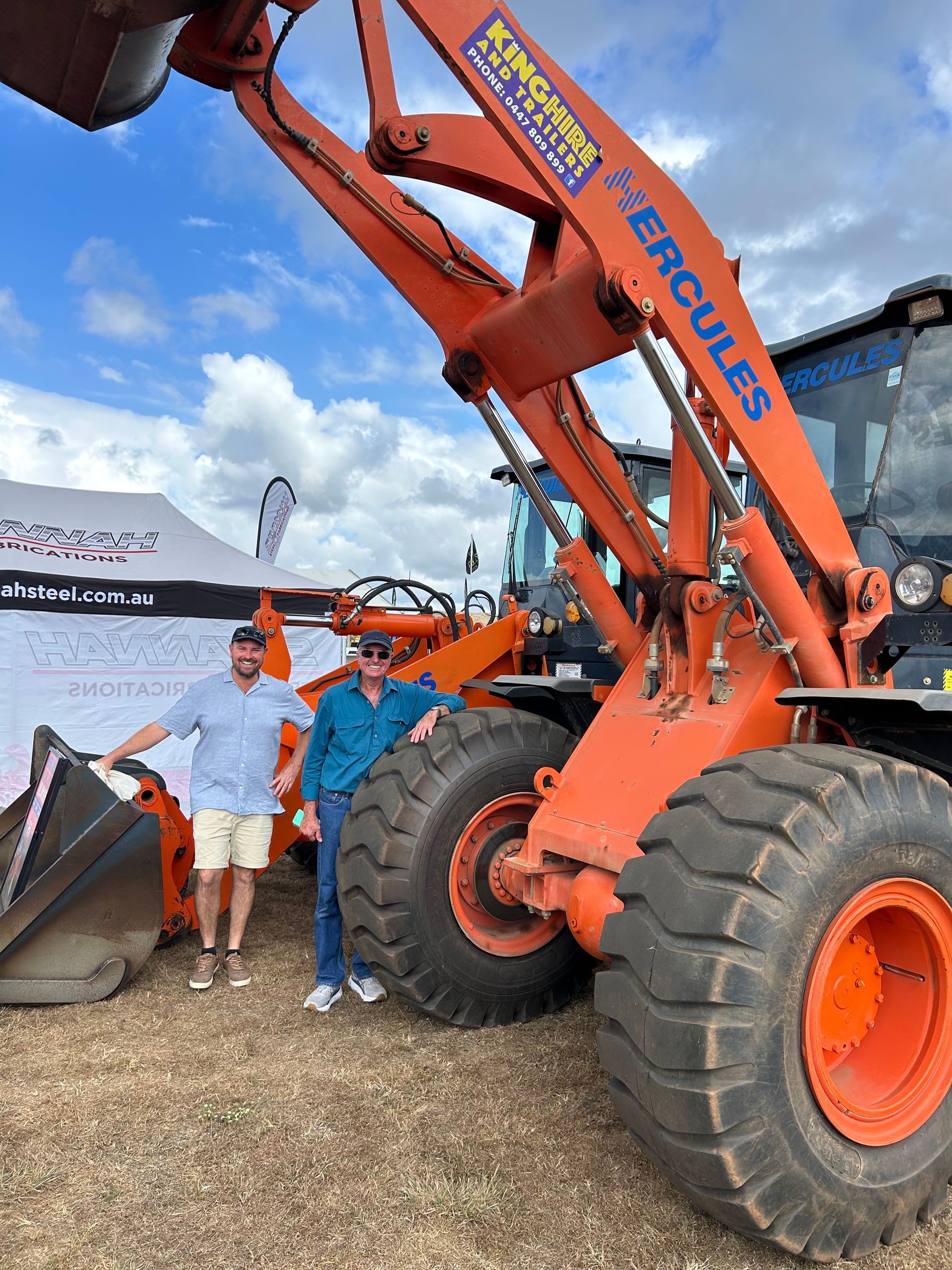 Hercules earthmoving machine Australia