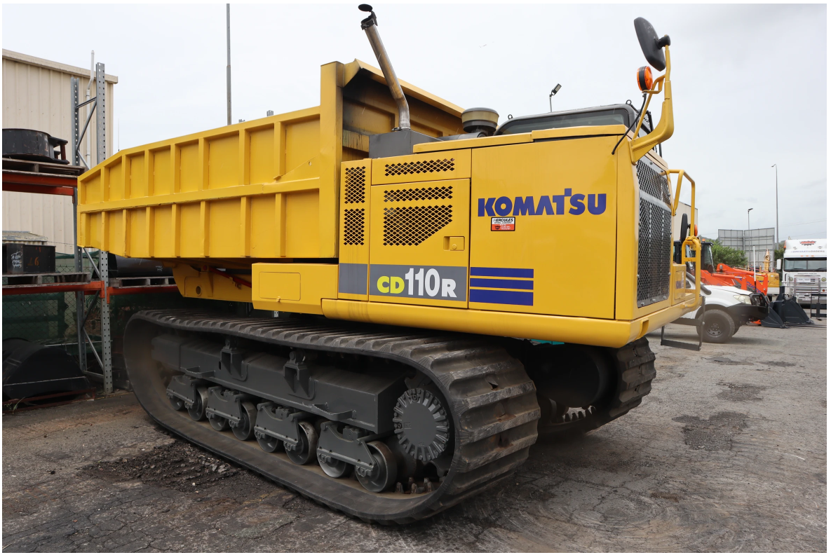 FOR SALE - USED KOMATSU CD110R DUMP TRUCK!!