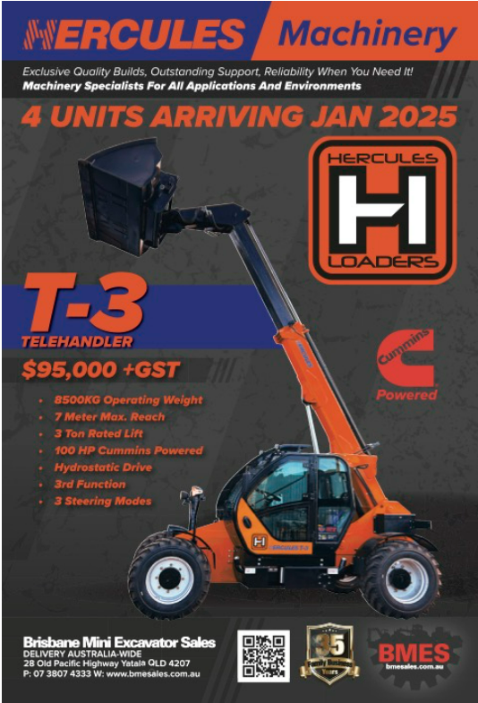 Hercules Loaders t 3 Telehandlers