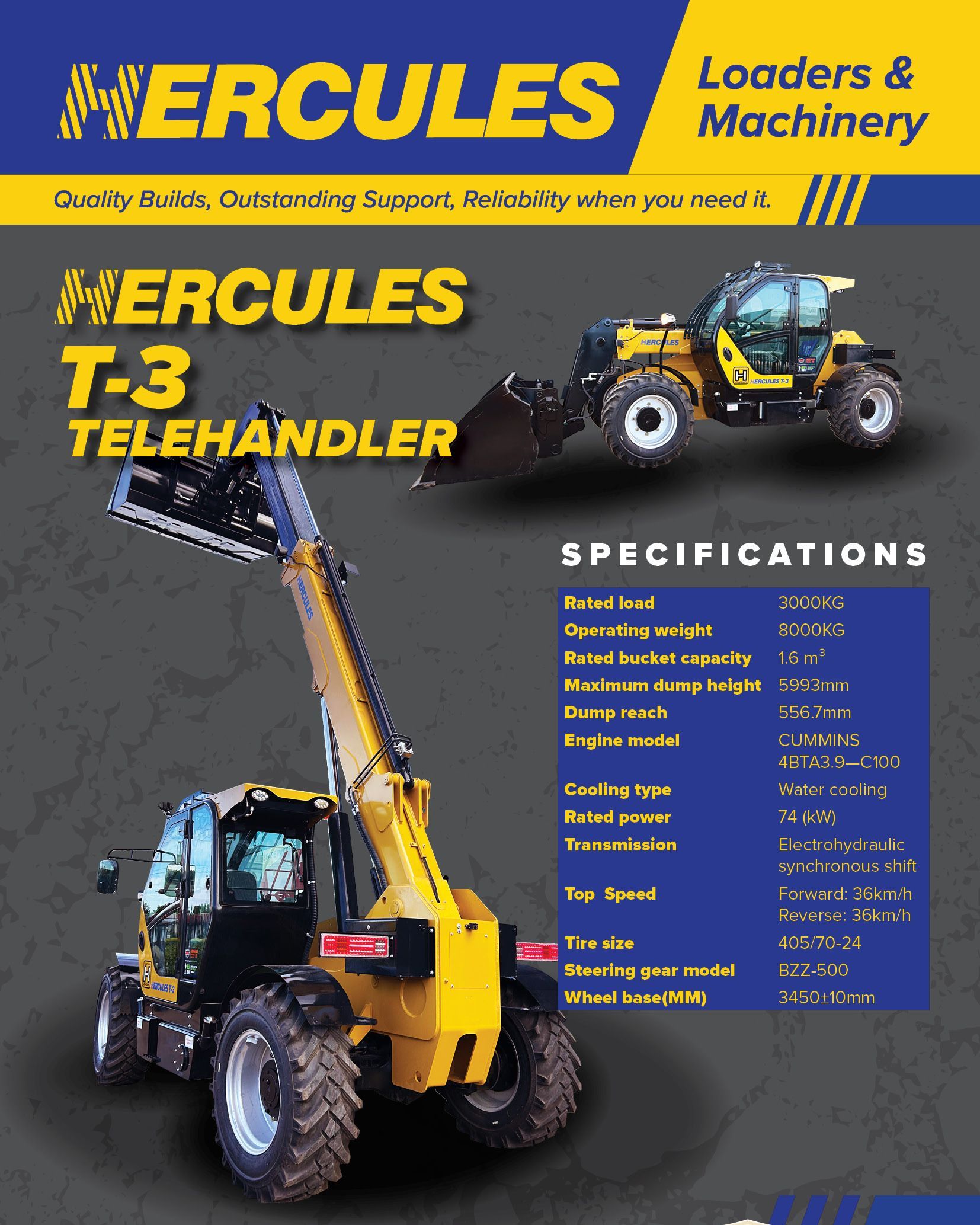 Hercules Machinery Group construction equipment