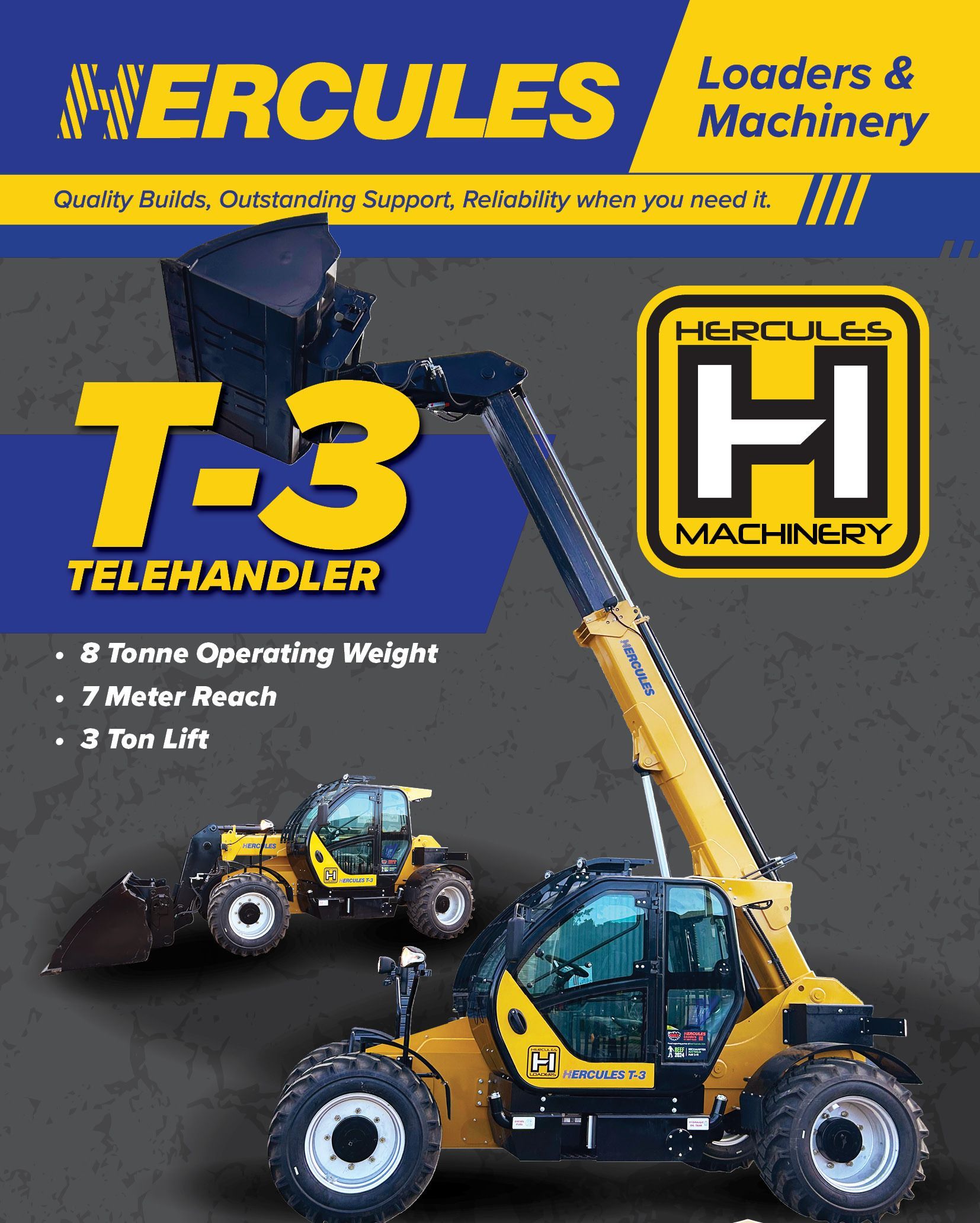 hercules earthmoving equipment australia