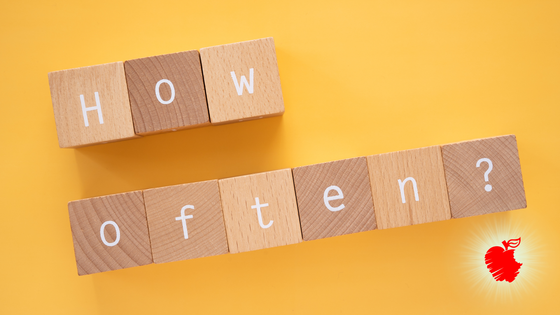 Wooden blocks spelling