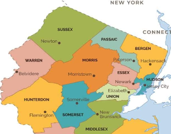 Service Area Map | Andover, NJ | Nardone Electric, Inc. Service Area Map | Andover, NJ | Nardone Electric, Inc.