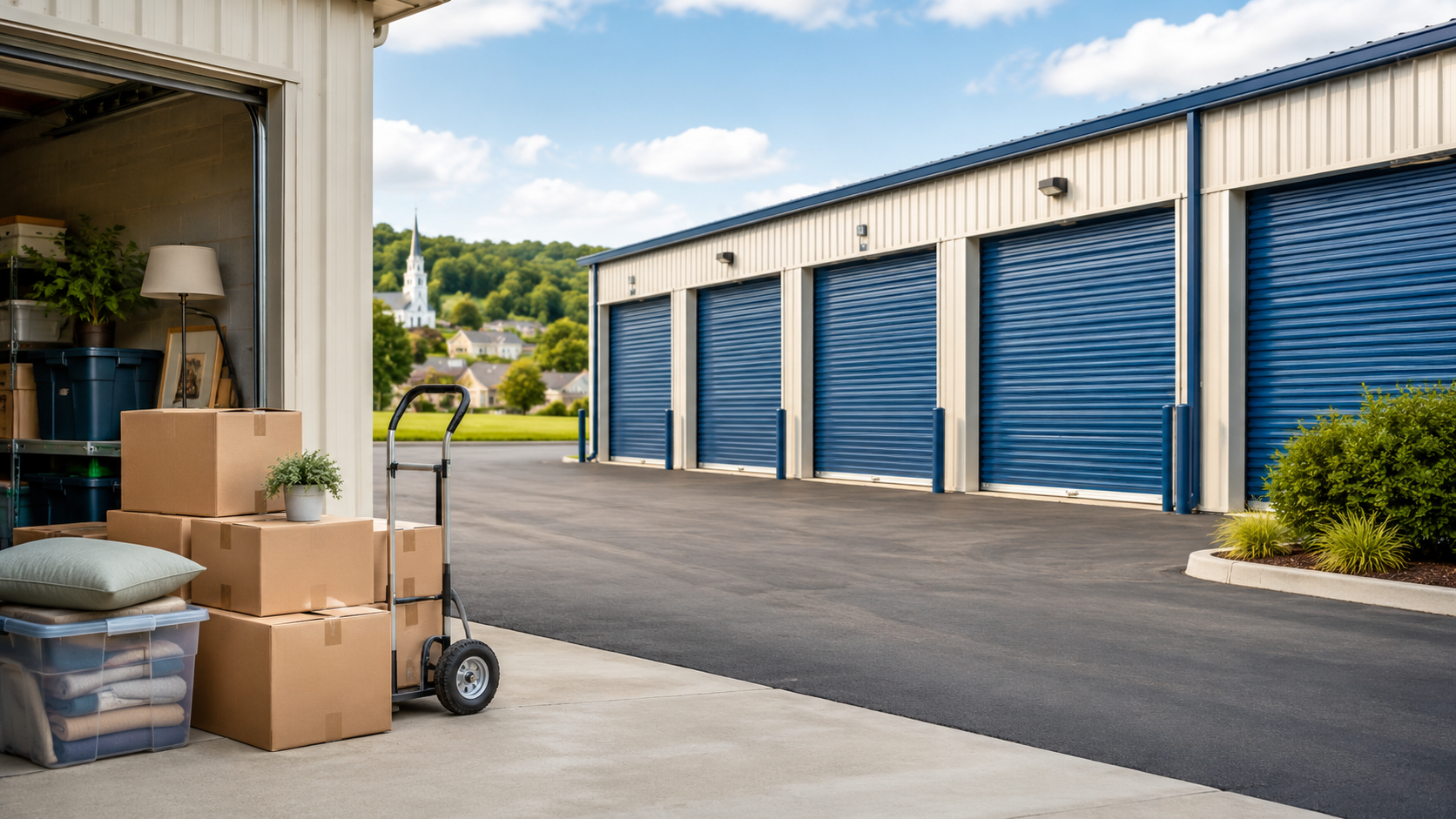 drive up storage units in Philo, OH.