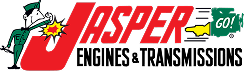 Jasper Engines & Transmissions logo with red stylized J, black text, and small green “Go!” sign. | Charlie's Car Care