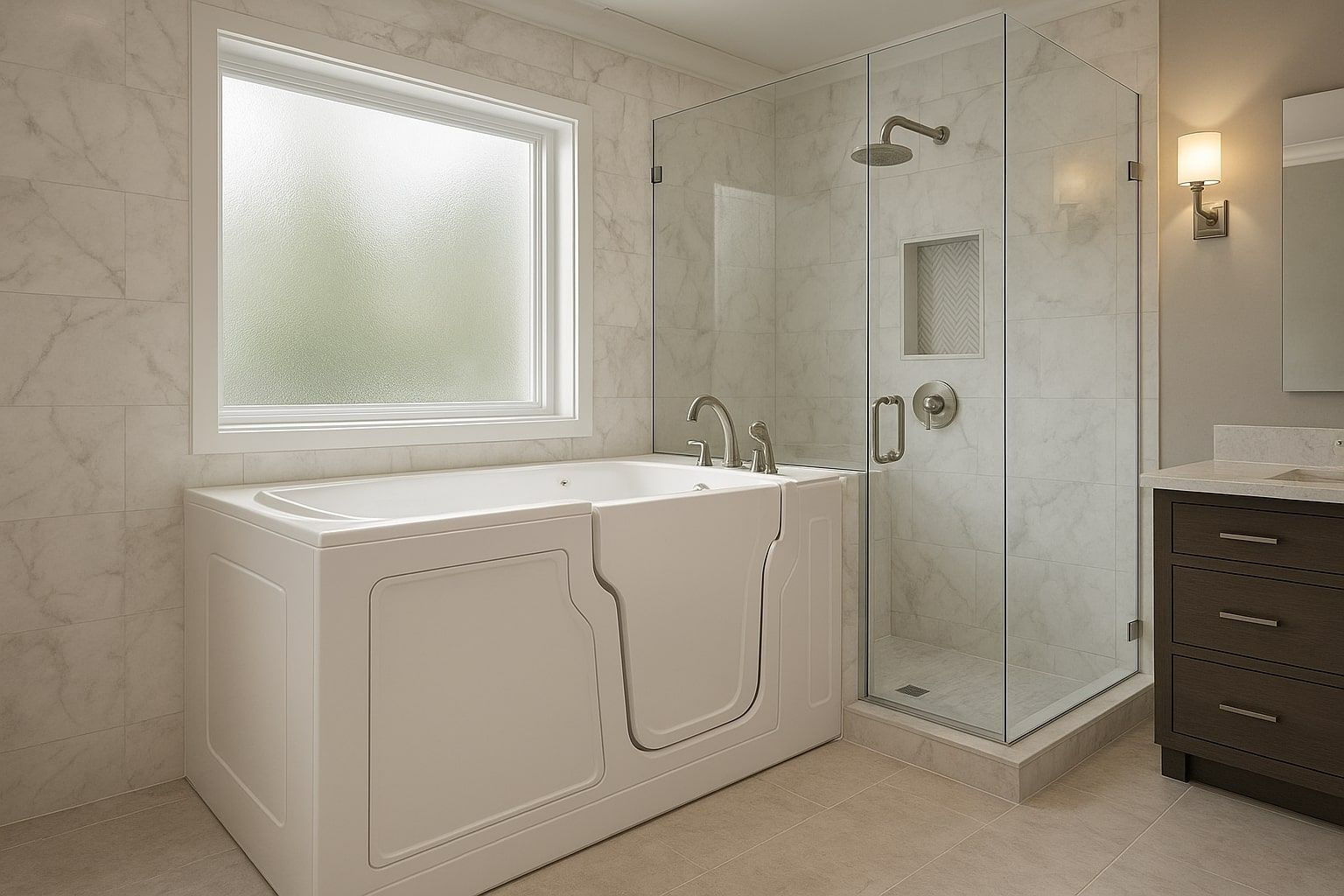 walk in tub