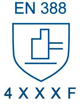 Un escudo azul con las palabras en 388 4xxxf.