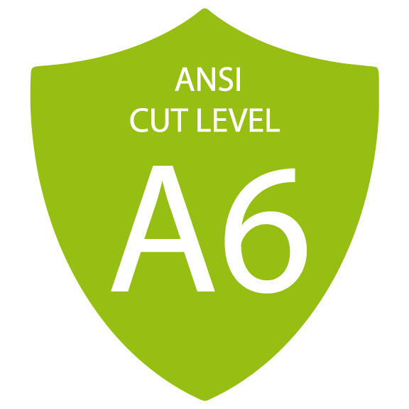 Un escudo verde que dice ansi cut nivel a6