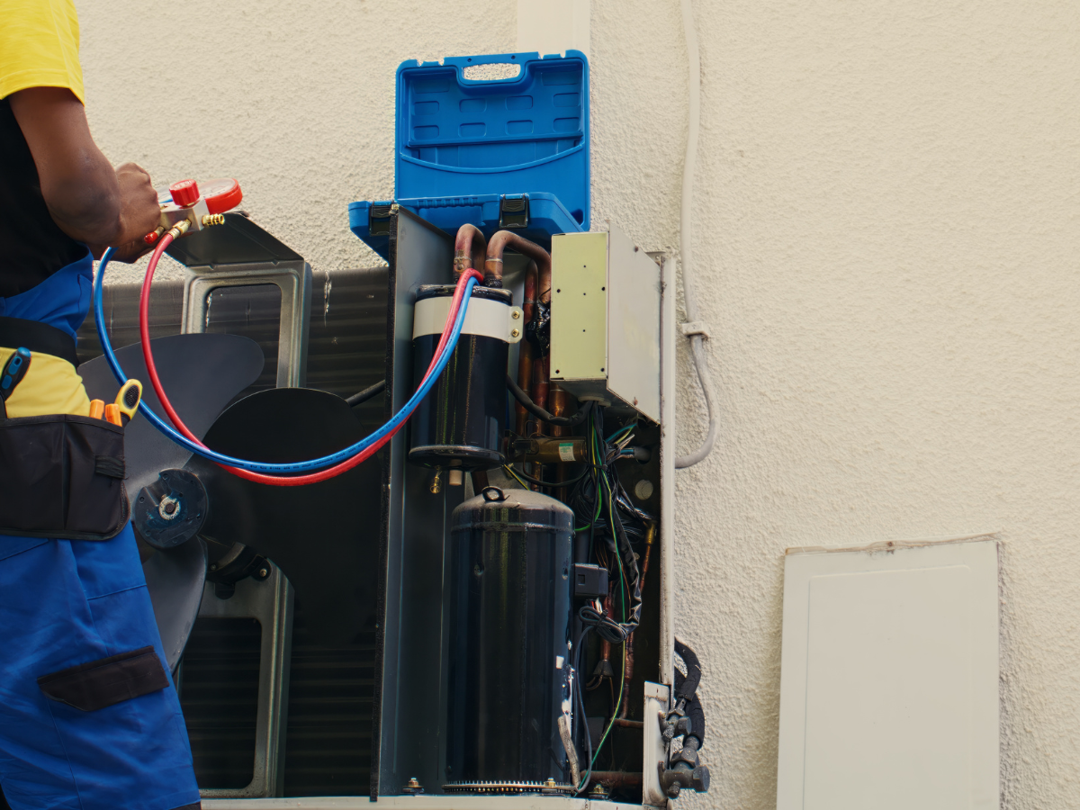 AC unit maintenance