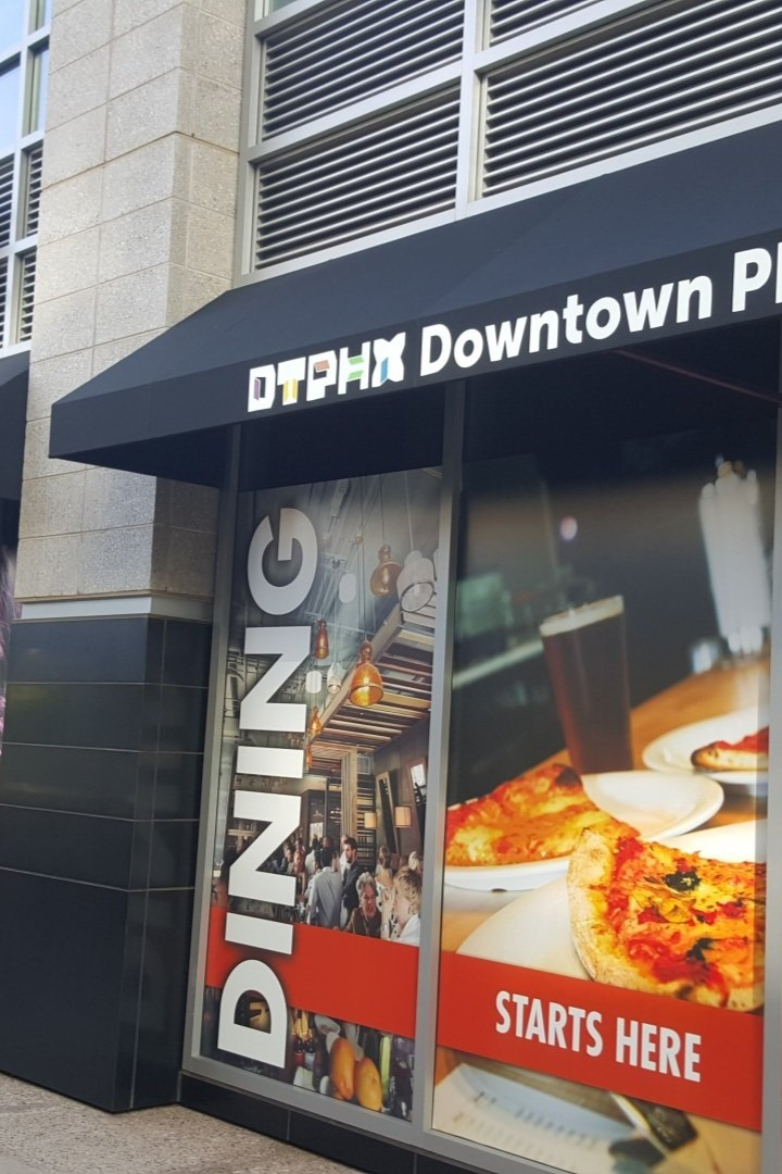 awnings with custom branding 