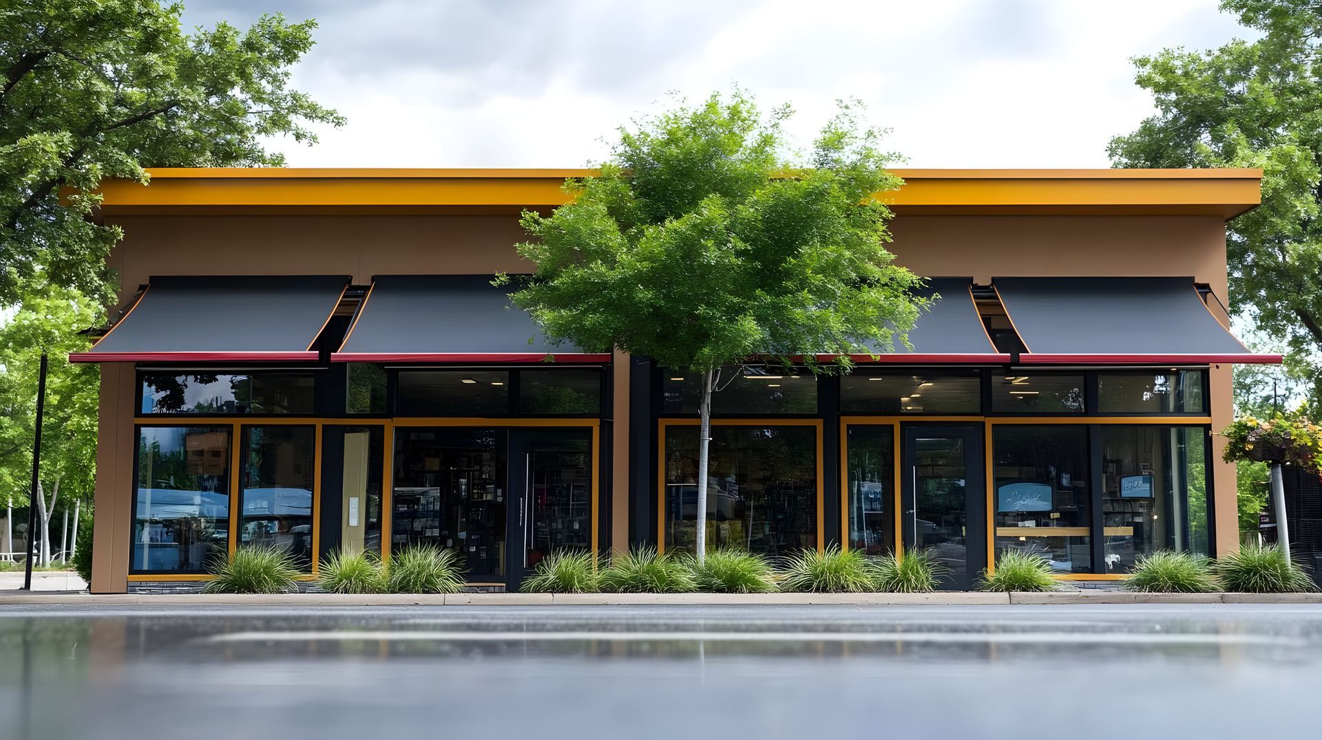 modern commercial awning in chandler AZ