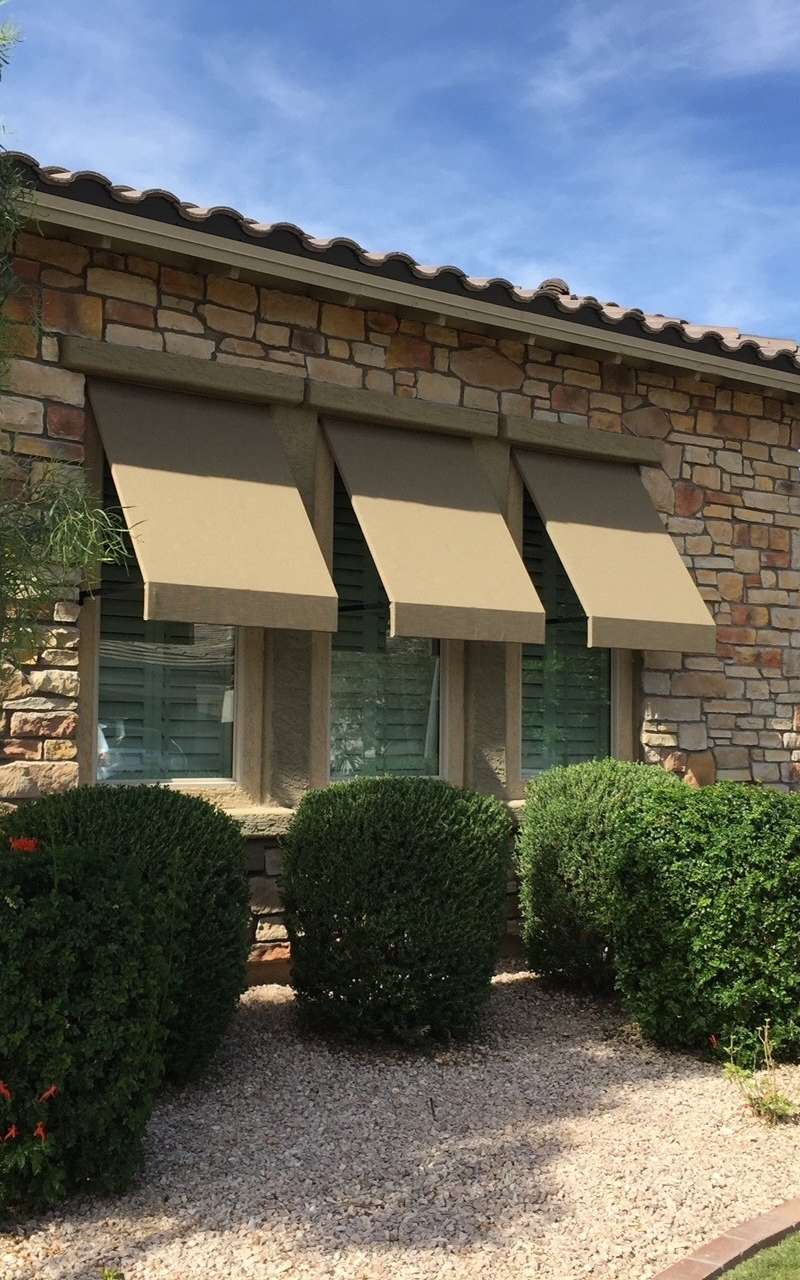 window awnings installation in Phoenix