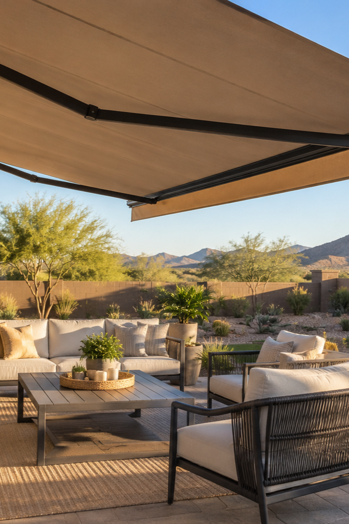 Company that installs and sells retractable awnings in Phoenix AZ
