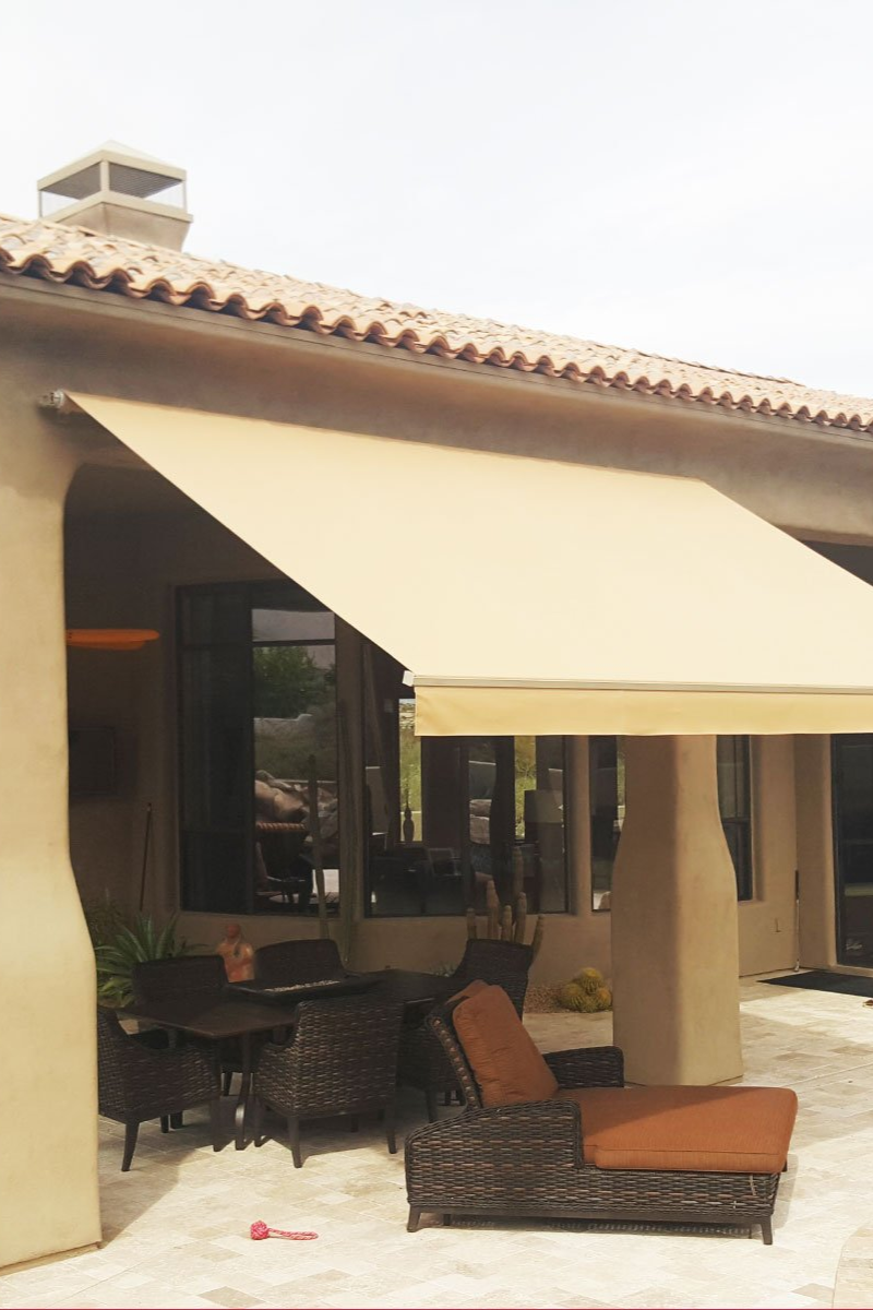 retractable awning installation in Phoenix