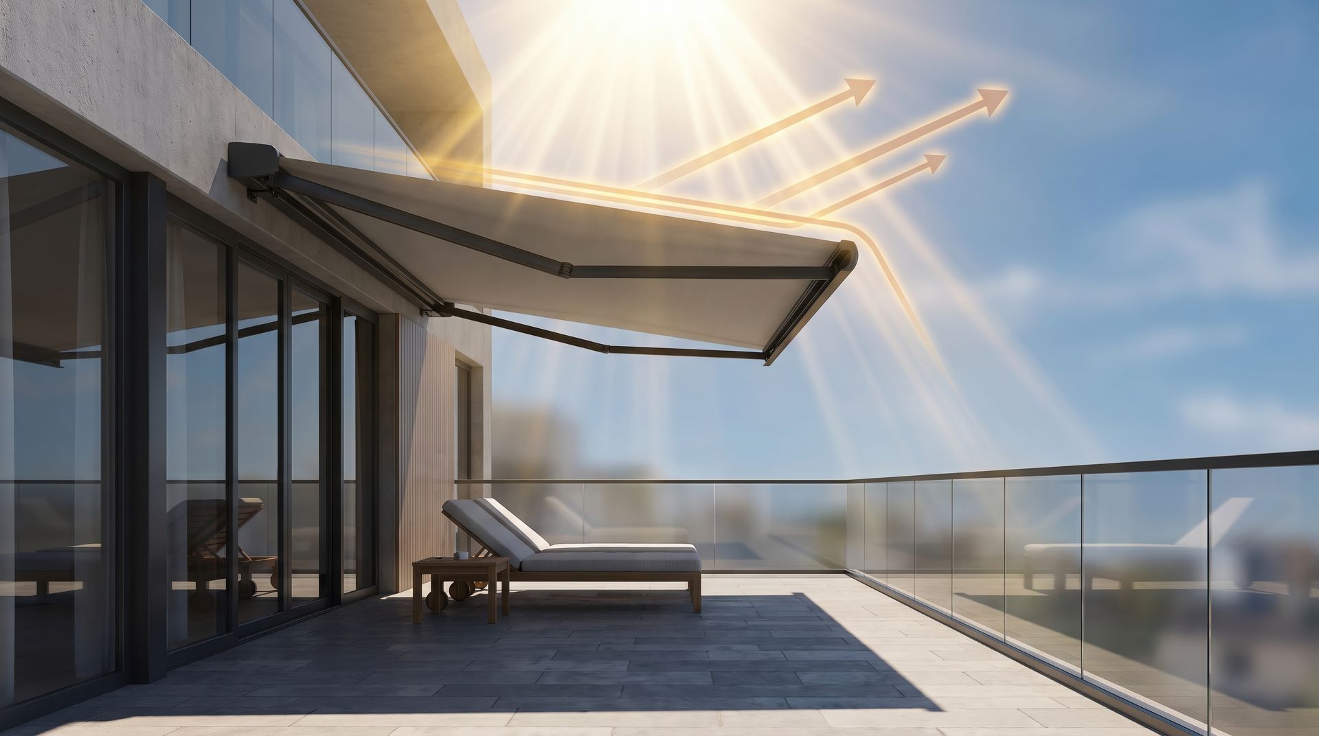 high mounted awning