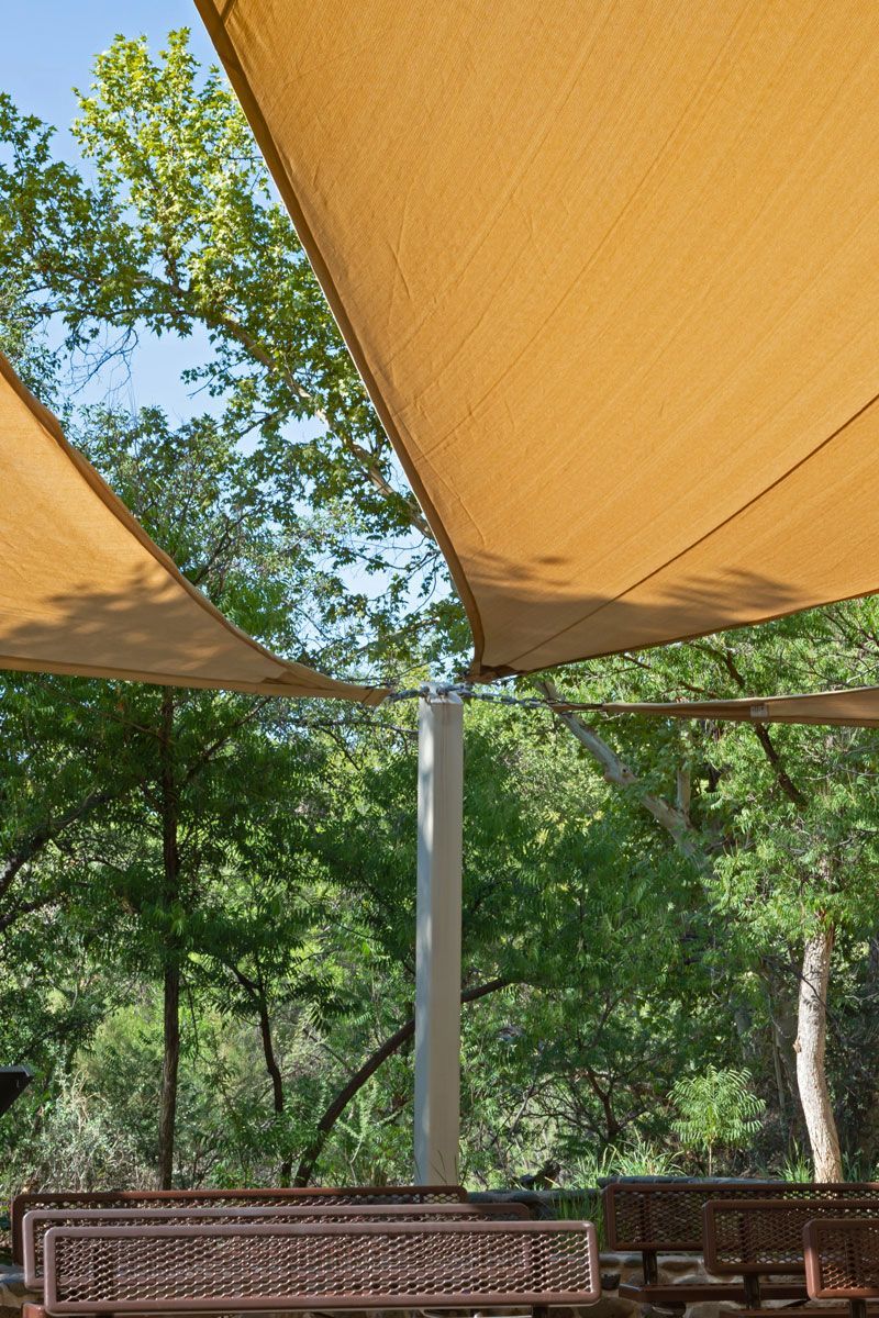 shade sail awning installation