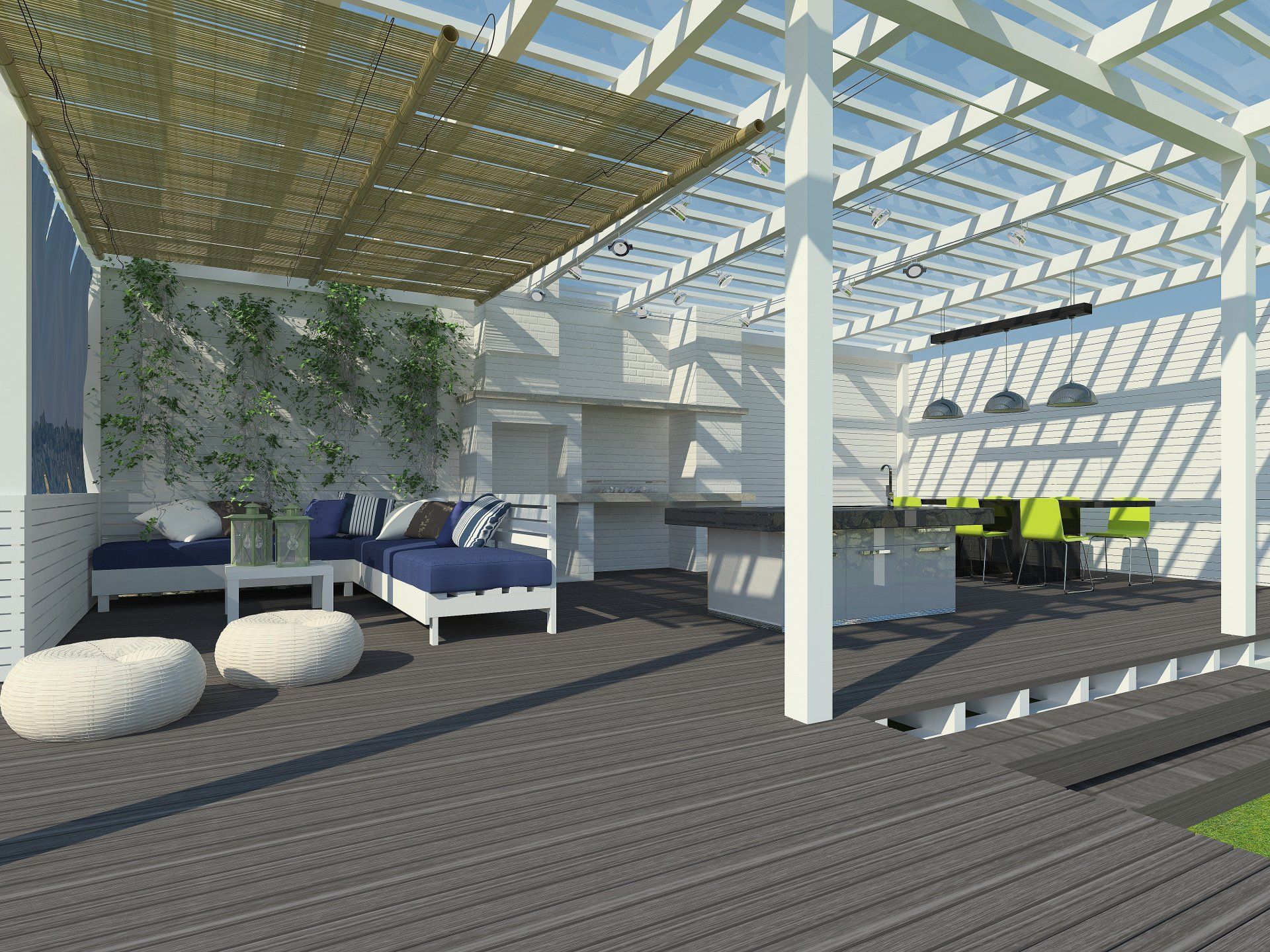 difference between a patio and veranda