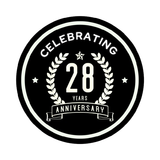 Black circle logo,