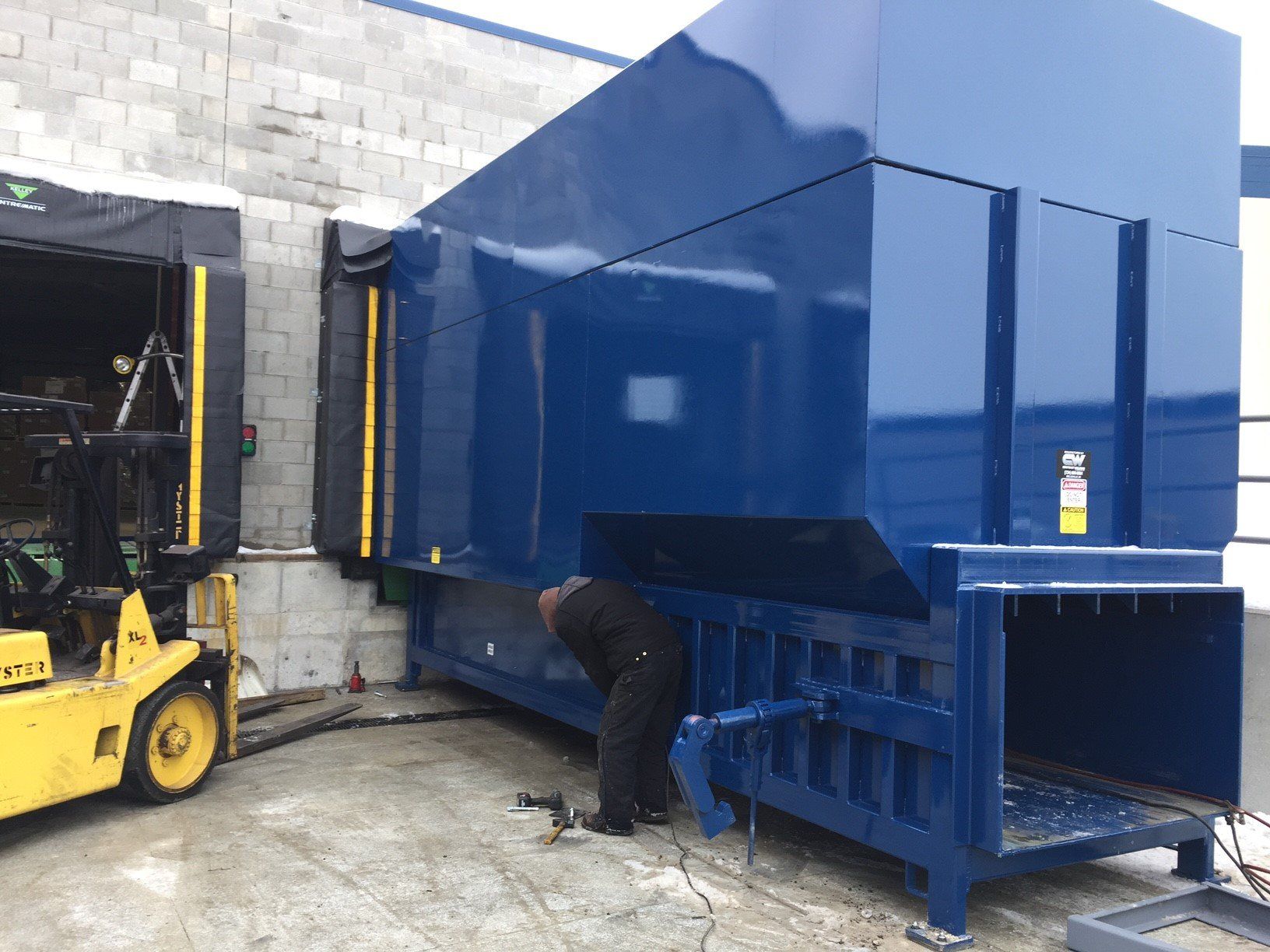 New Compactors Set — Davisburg, MI — Lawson Baler Sales & Service, Inc.