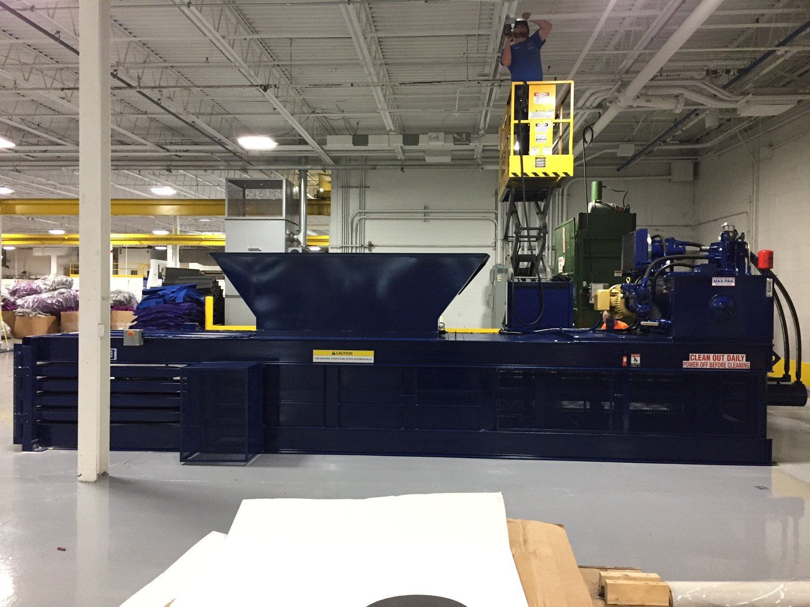 New Factory Equipment — Davisburg, MI — Lawson Baler Sales & Service, Inc. New Factory Equipment — Davisburg, MI — Lawson Baler Sales & Service, Inc.