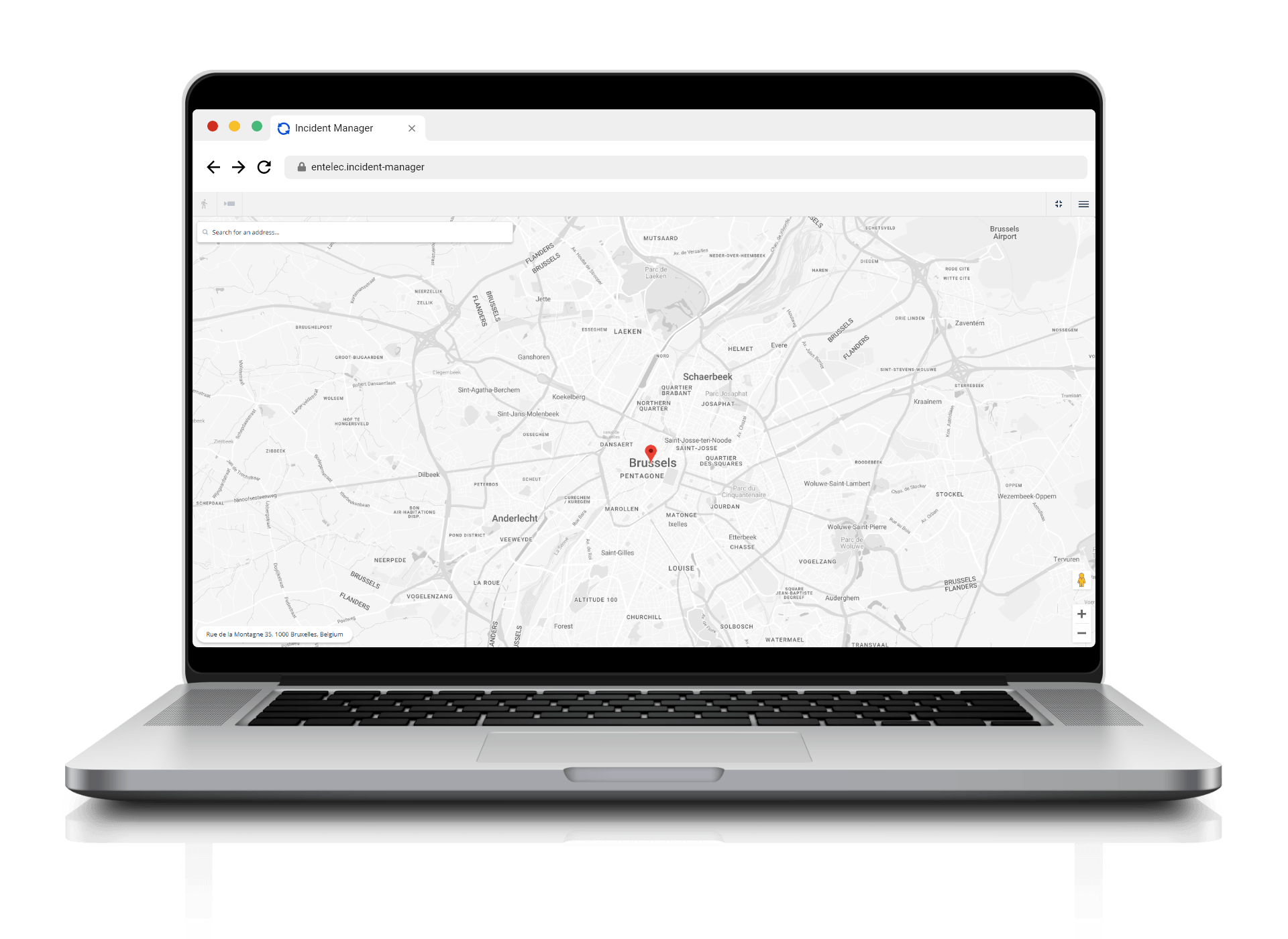 Bekijk uw GIS-integratie in fullscreen mode