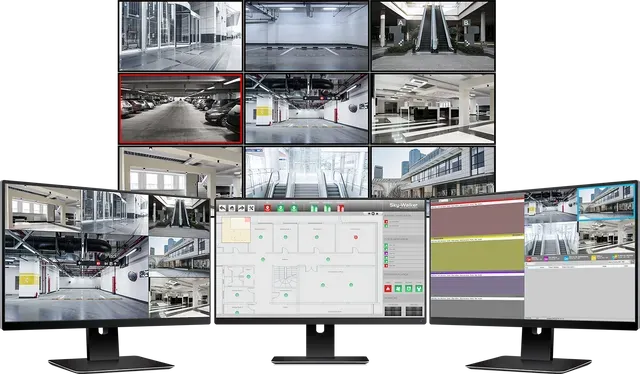 IP-Matrix CCTV-software voor uw videowall