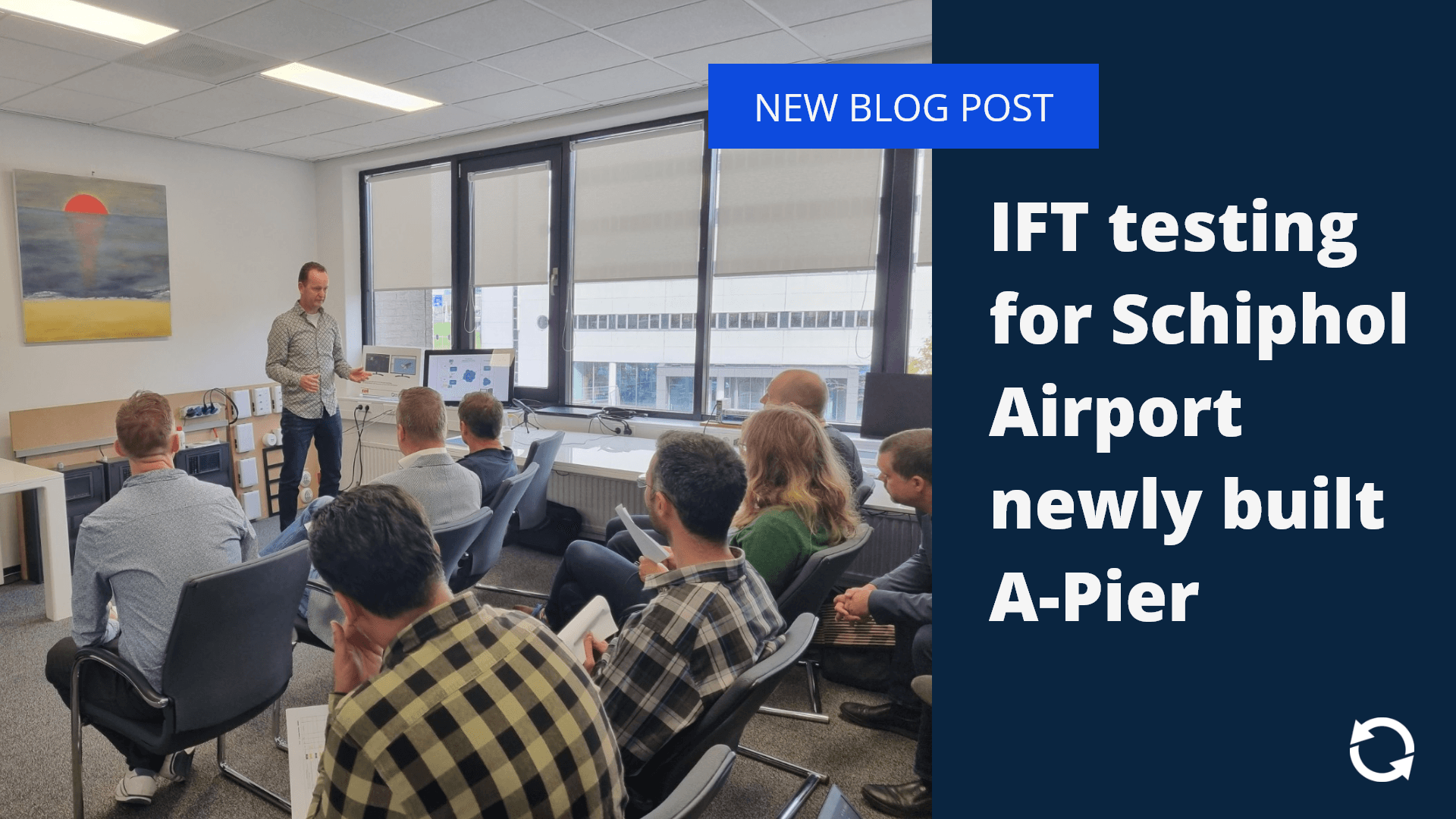 IFT testing for Schiphol Airport  newly built A-Pier