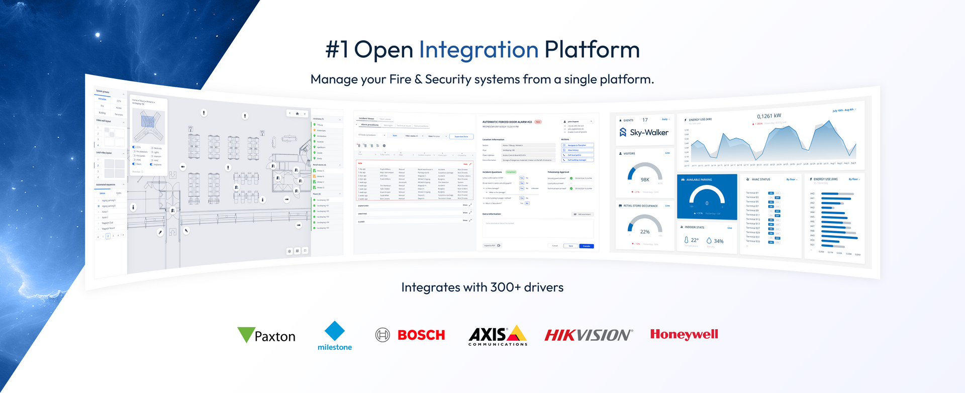 Manage your fire & Security systems from a single platform. Manage your fire & Security systems from a single platform.