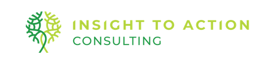 This logo represents Insight to Action's dual focus - its brain aspect represents the insight and support we provide. The logo's tree aspect represents our commitment to sustainability - in nature and in practice.