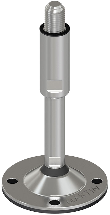 VULCANIZED BOLT/DOWN BASE ARTICULATED 10°