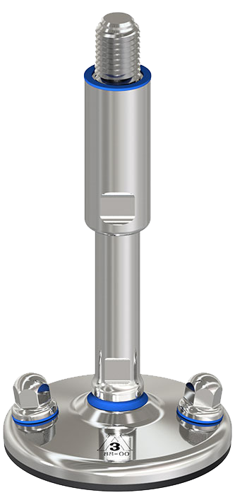 SOLID VULCANIZED BOLT/DOWN BASE