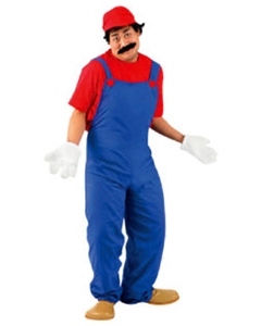 Man in Mario Costume — Costumes Galore in Maroochydore, QLD