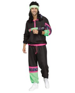 Man in 80s Track Suit Costume — Costumes Galore in Maroochydore, QLD