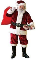 Santa Claus Costume — Costumes Galore in Maroochydore, QLD