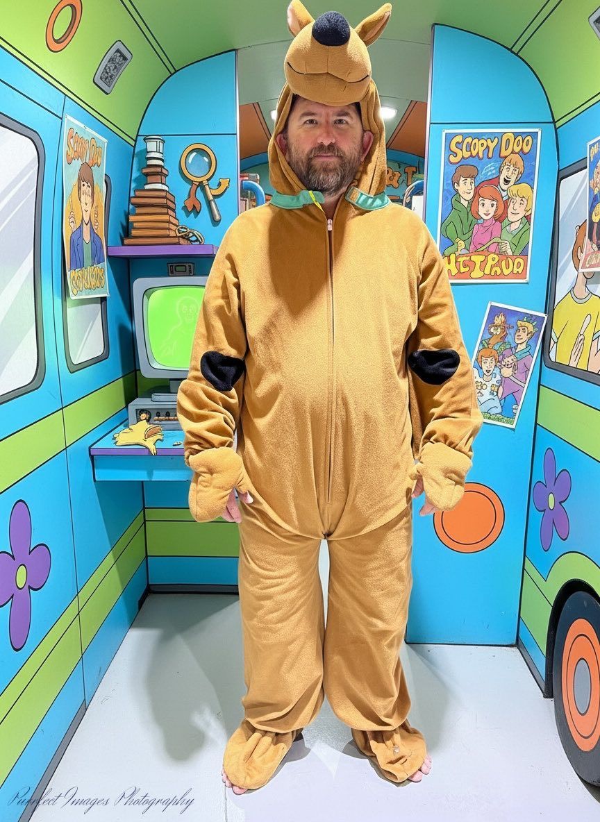 Man in Scooby Doo Costume — Costumes Galore in Maroochydore, QLD