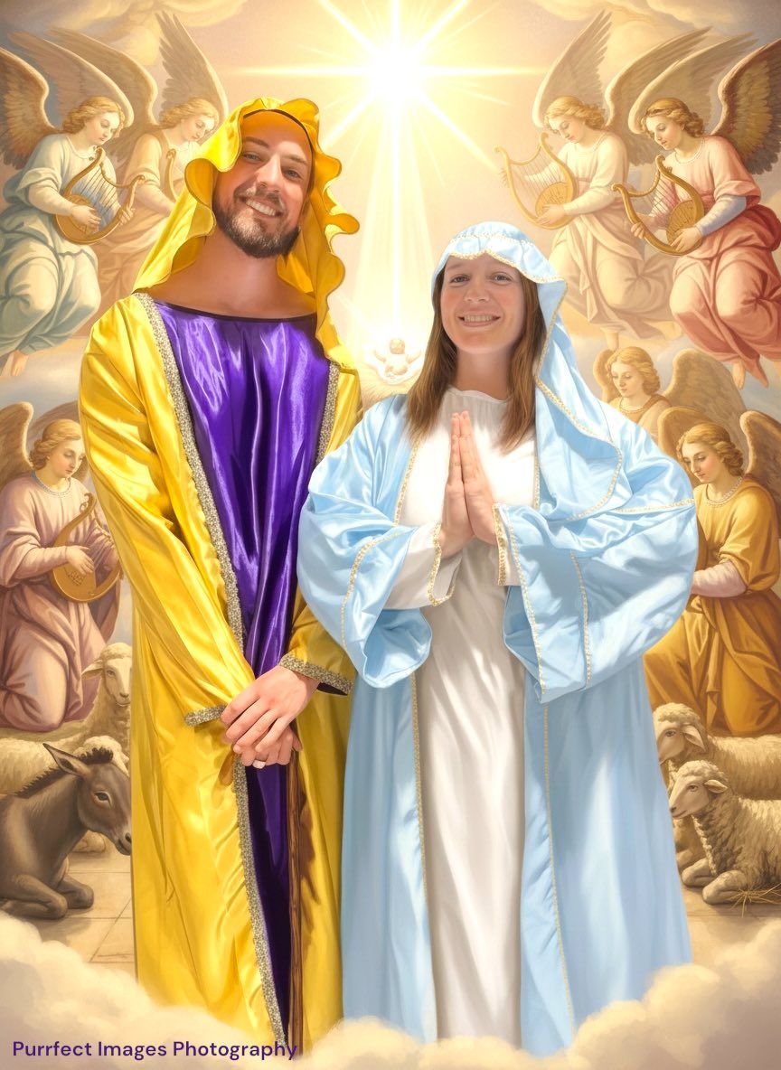 Couple in Religious Costumes — Costumes Galore In Maroochydore, QLD