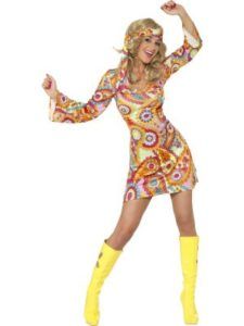 Woman in a Hippie Costume — Costumes Galore in Maroochydore, QLD