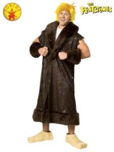 Man in Barney Rubble Costume — Costumes Galore in Maroochydore, QLD