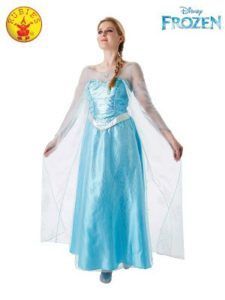 Woman in Elsa From Frozen Costume — Costumes Galore in Maroochydore, QLD