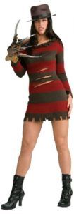 Woman in Freddy Krueger Costume — Costumes Galore in Maroochydore, QLD