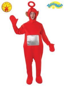 Red Teletubby Costume — Costumes Galore in Maroochydore, QLD