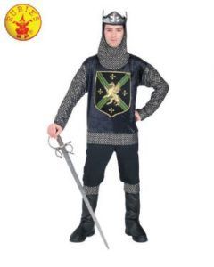 Person in Knight Costume, Holding a Sword — Costumes Galore in Maroochydore, QLD