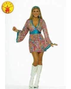 Woman in a 70's Costume — Costumes Galore in Maroochydore, QLD