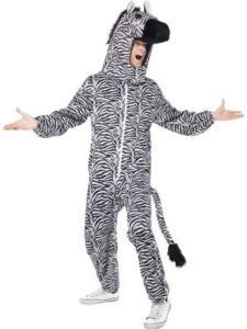 Person in Zebra Costume With Arms Outstretched — Costumes Galore in Maroochydore, QLD