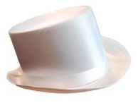 White Top Hat Accessories — Costumes Galore In Maroochydore, QLD