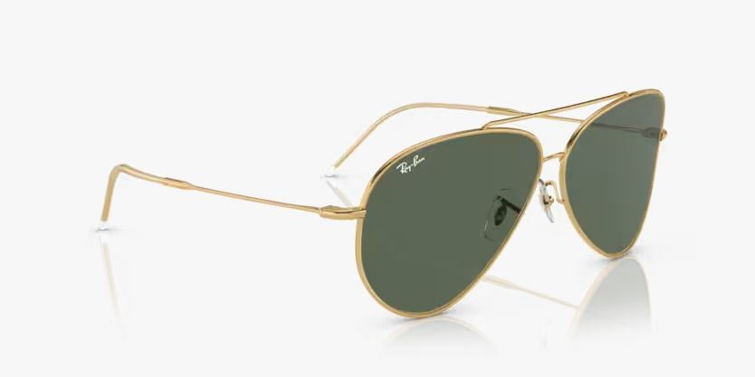 0RBR0101S - Aviator reverse 001/VR - Oro arista