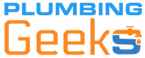 Logo for Plumbing Geeks: blue