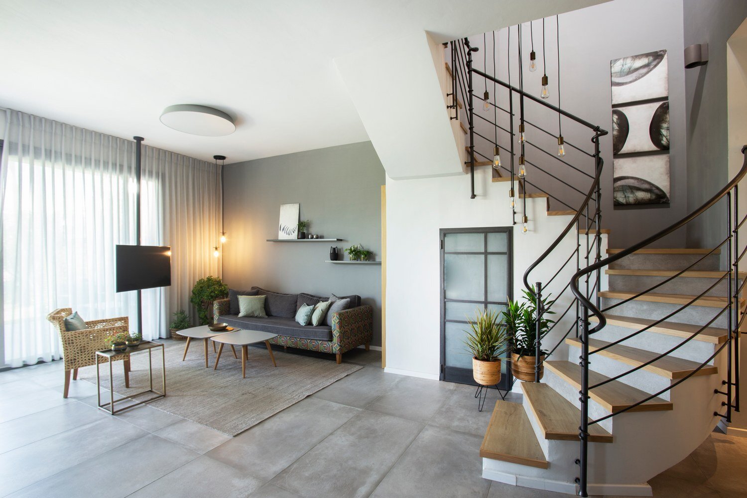 שיפוץ בית פרטי מודרני אקלקטי במודיעין