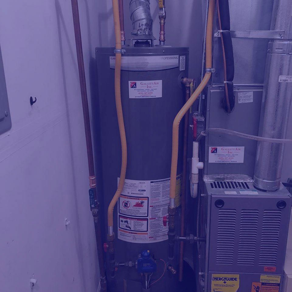water heater installation and repair - Gallett Air
