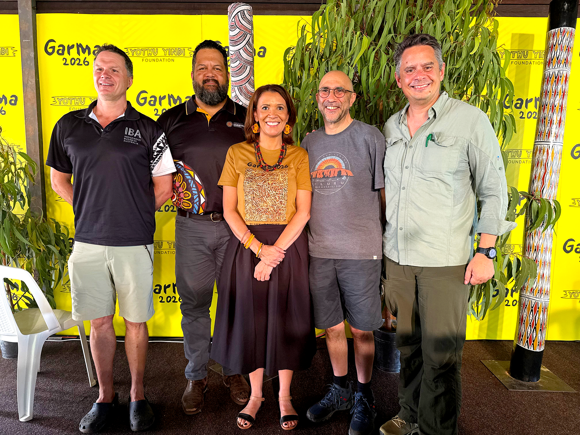Garma panellists - Building the Aboriginal Development Compact - Collaboration for Economic Empowerment